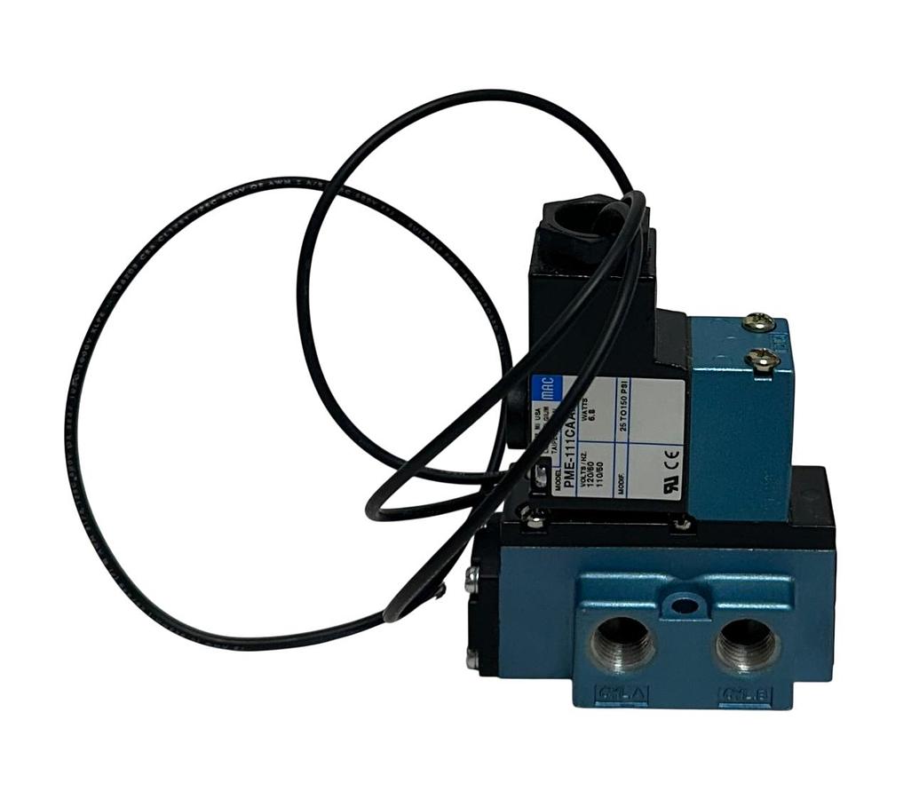 Used MAC VALVES 912B-PM-111CA / 912BPM111CA SOLENOID VALVE 900 SERIES 110/120V NSMP