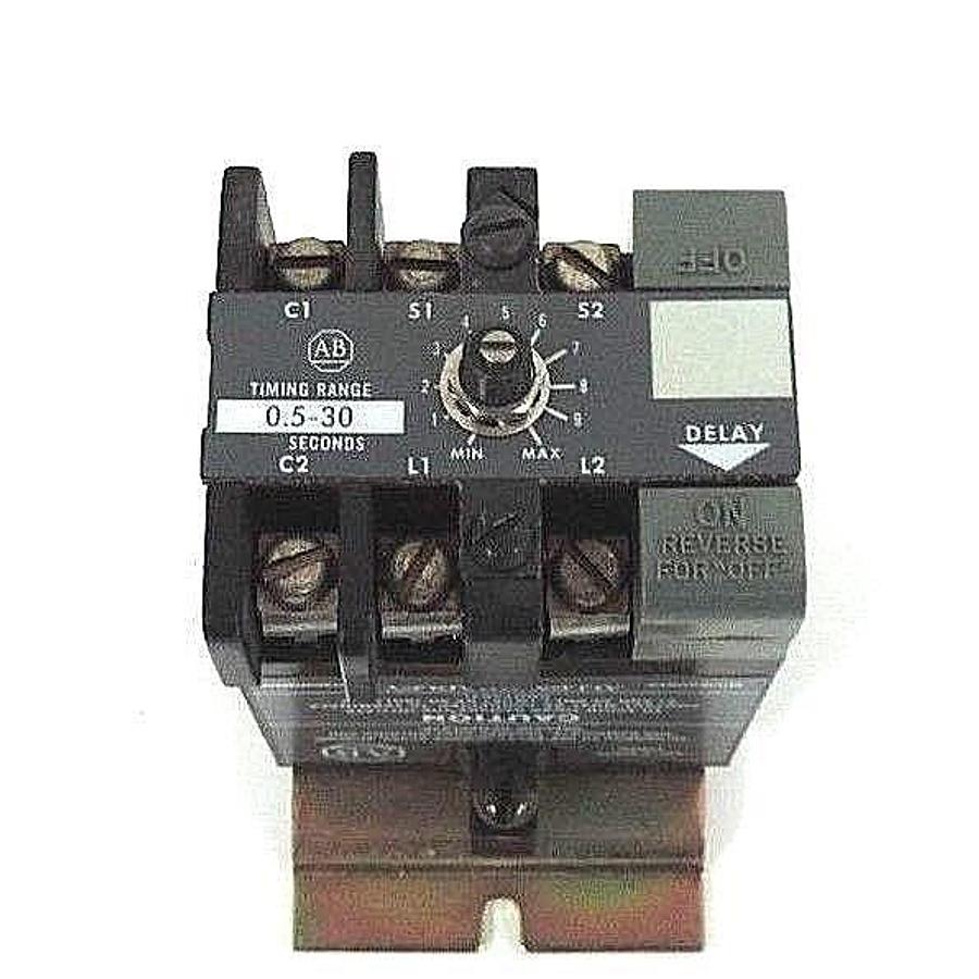 Used NEW ALLEN BRADLEY 852S-NSB SER. G SOLID STATE TIMING MODULE 0.5-30 SEC