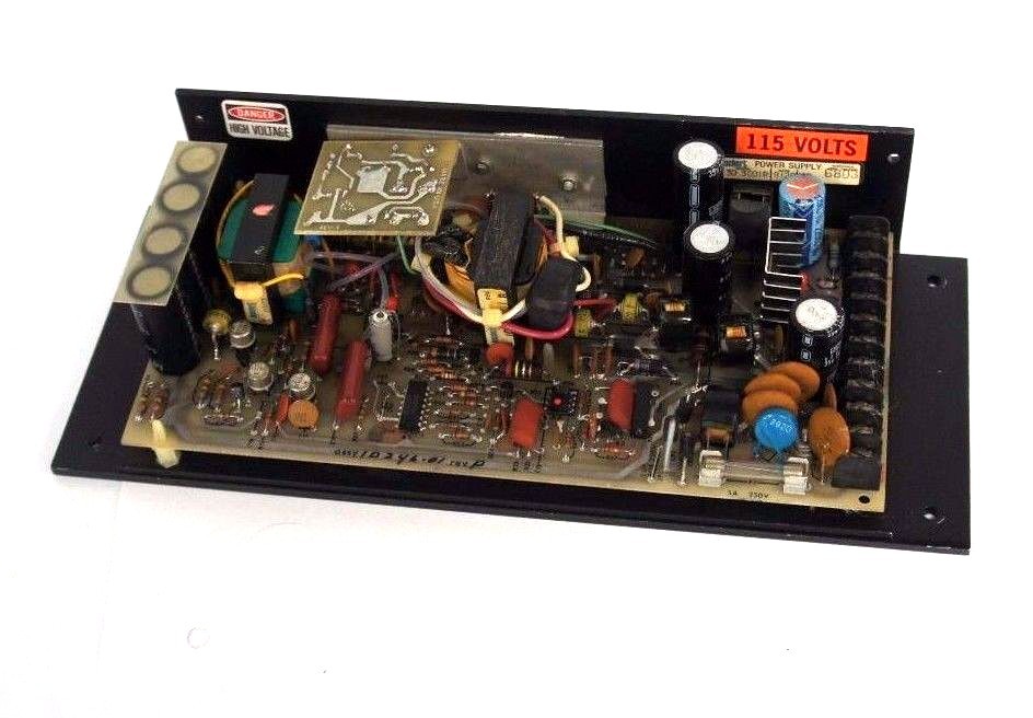 Used BOSCHERT OL130 3001R POWER SUPPLY ASSY. 10246-01 REV. P