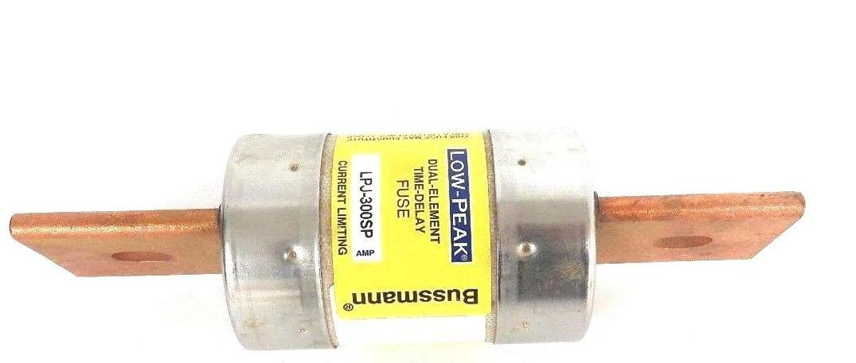 Used NEW COOPER BUSSMANN LPJ-300SP LOW-PEAK TIME DELAY RELAY 300 VDC, 600 VAC