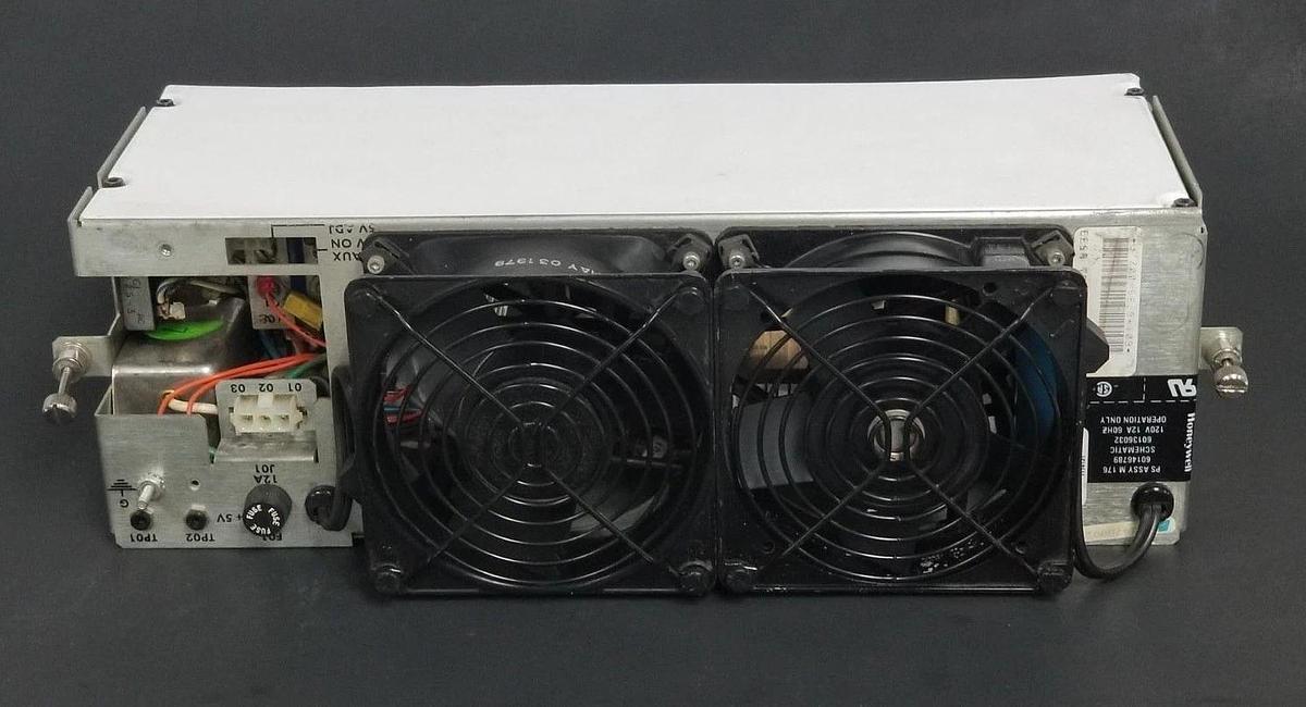 HONEYWELL BPWU600B-001 POWER SUPPLY ASSY M-176, 120V, 12A, 60HZ, BPWU600B001