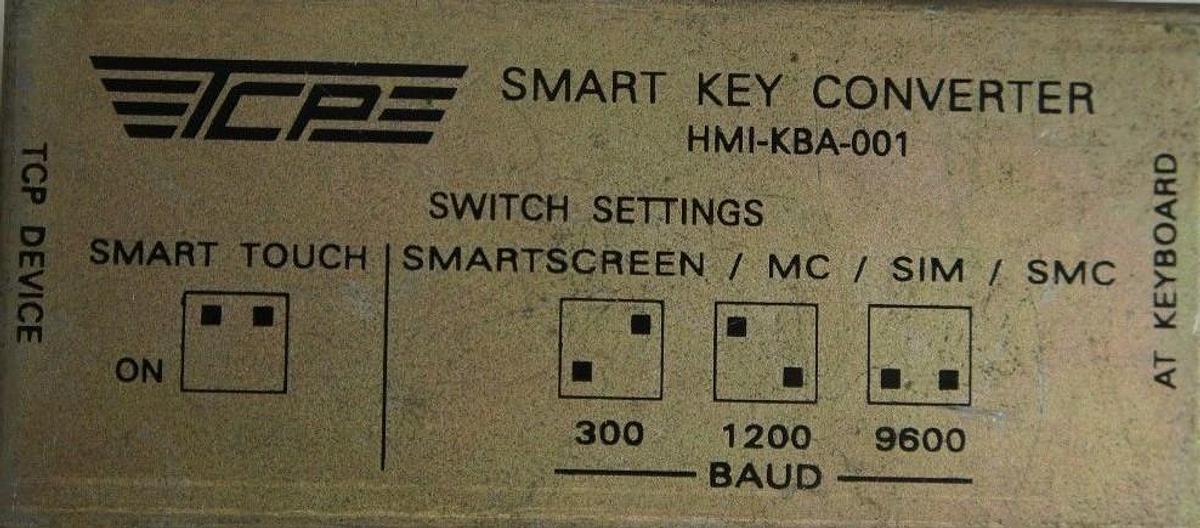 Used TCP HMI-KBA-001 SMART KEY CONVERTER HM1KBA001