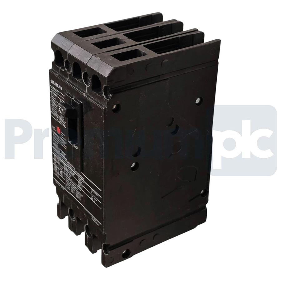 Siemens ITE HED43B050 Sentron ED Frame Circuit Breaker 50A 3-Pole 480V 42kA NSNP