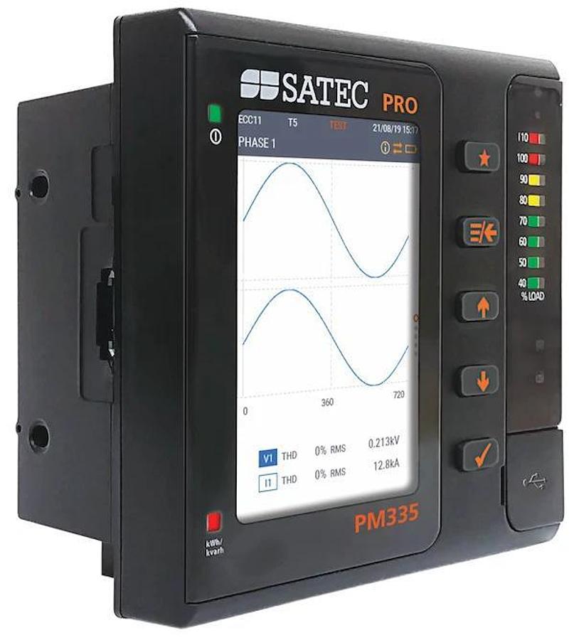 SATEC PM335 PRO AC/DC Power Quality Meter 16GB PRO-PM335-PQ-5-60HZ-ACDC-IOS NSMP
