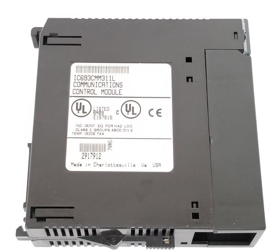 Used GE FANUC IC693CMM311L COMMUNICATIONS CONTROL MODULE