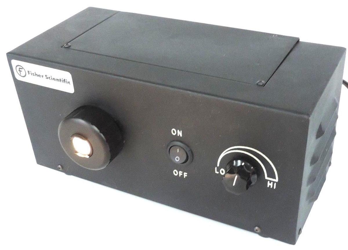 Used FISHER SCIENTIFIC 1256235 ILLUMINATOR FIBER OPTIC LIGHT SOURCE
