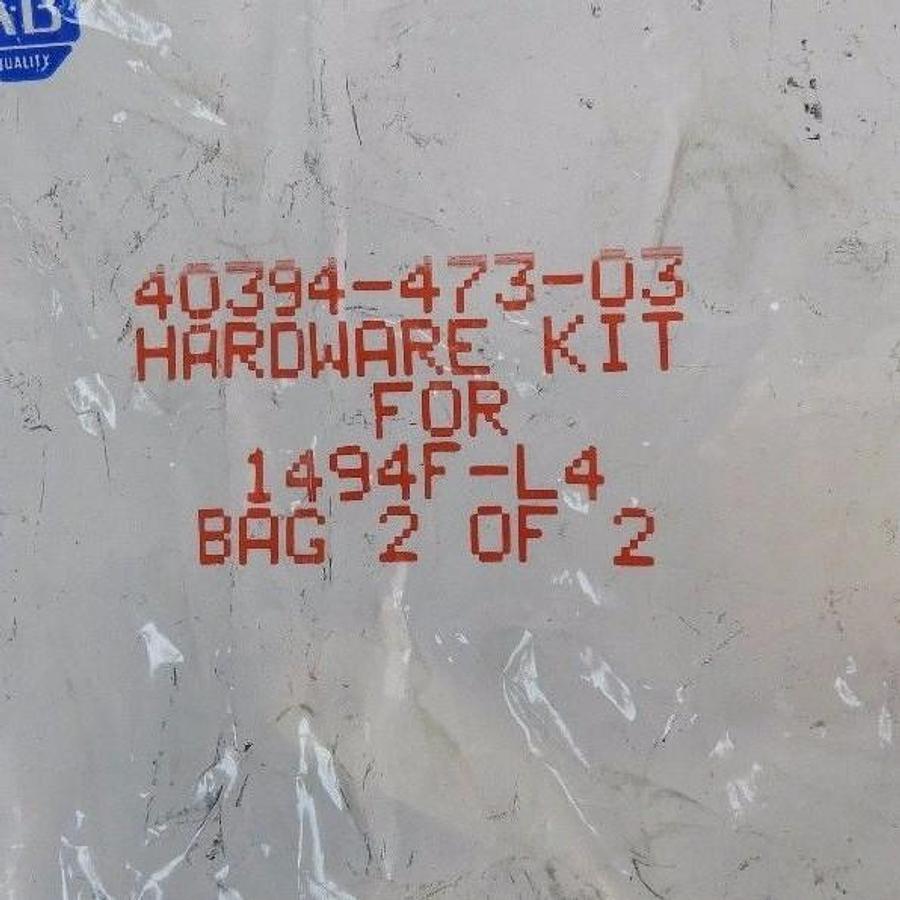 Used NEW ALLEN BRADLEY 40394-473-03 HARDWARE KITS FOR 1494F-L4, 4039447303