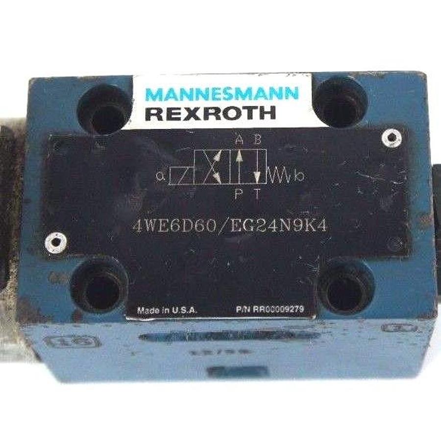 Used MANNESMANN REXROTH 4WE6D60/EG24N9K4 HYDRAULIC VALVE 4WE6D60EG24N9K4