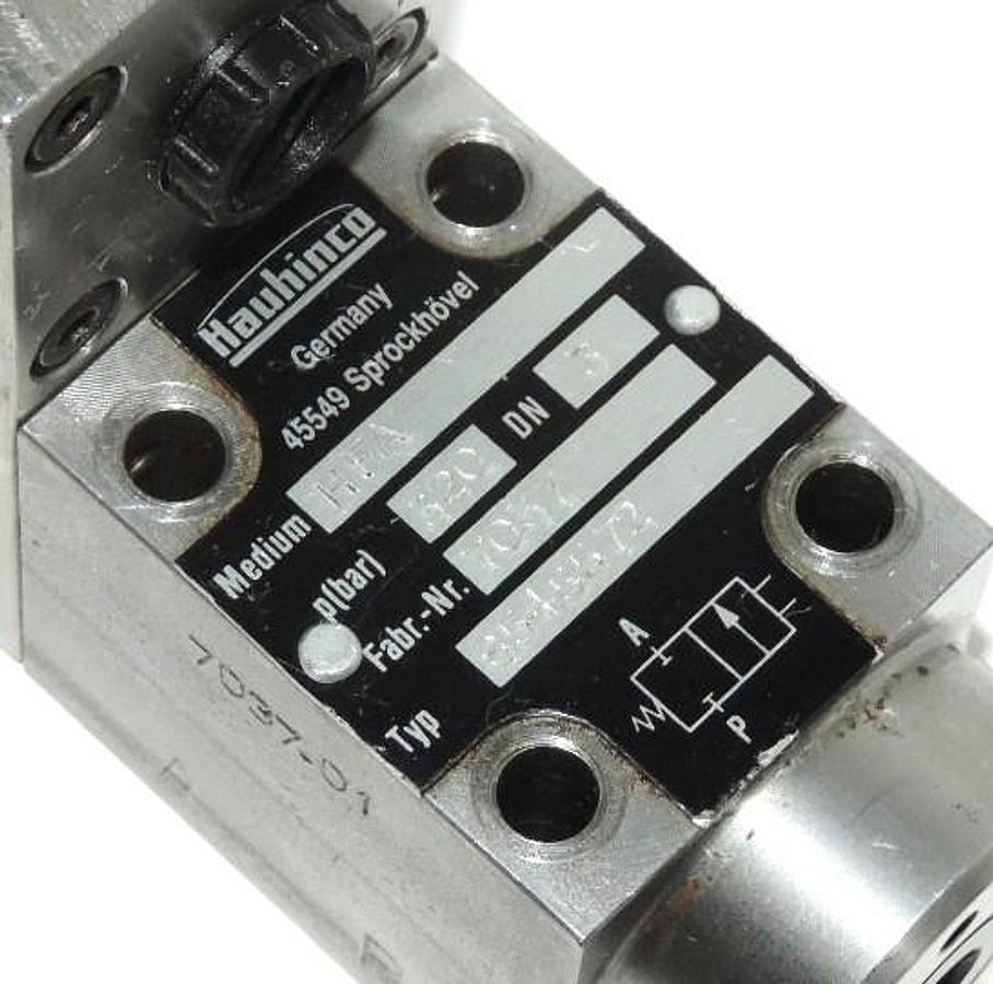 Used HAUHINCO 6545572 HYDRAULIC SOLENOID VALVE MEDIUM HFA