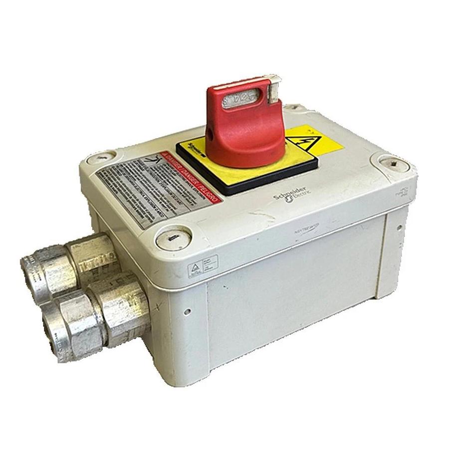 Used TELEMECANIQUE SCHNEIDER ELECTRIC VC1GUN V-SWITCH CONTROL STATION 3PH