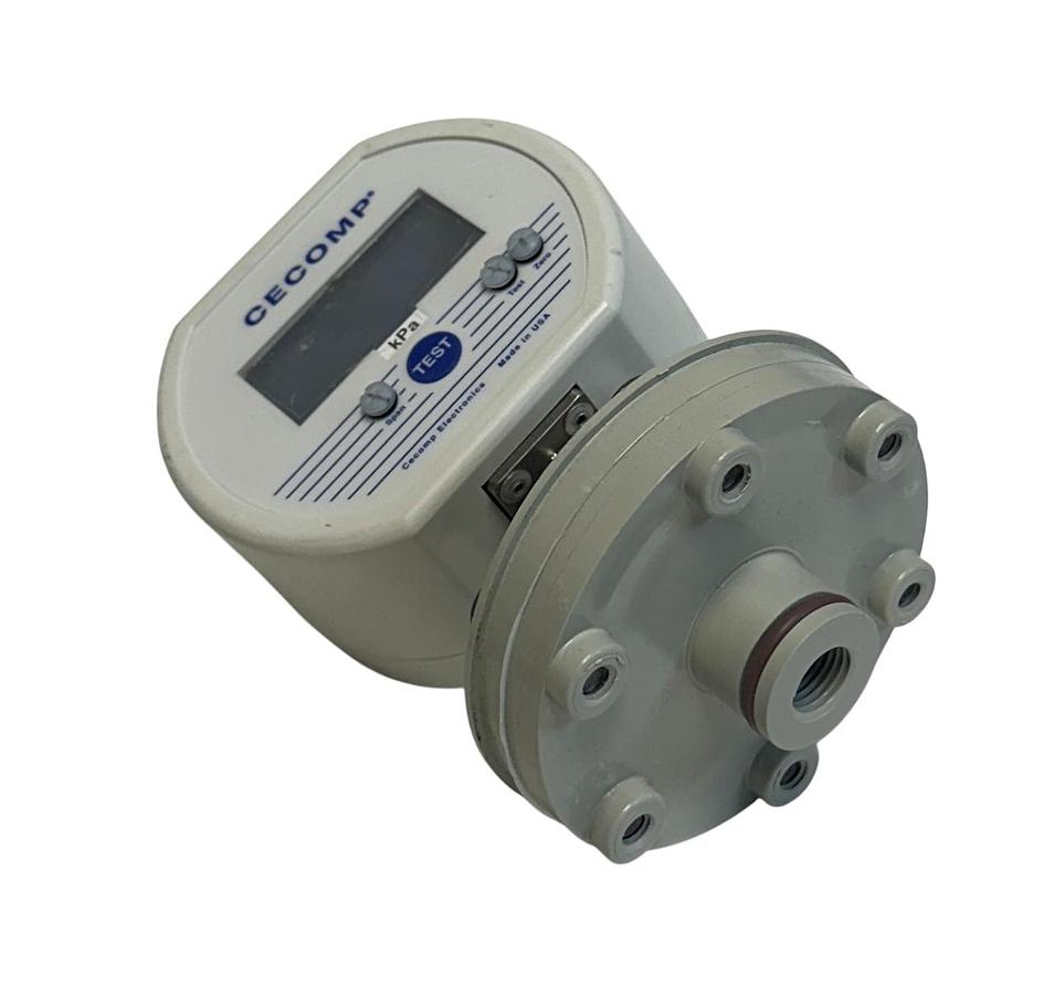 Used CECOMP ELECTRONICS F4L200KPAG DIGITAL PRESSURE GAUGE 0-199.9KPAG USNP