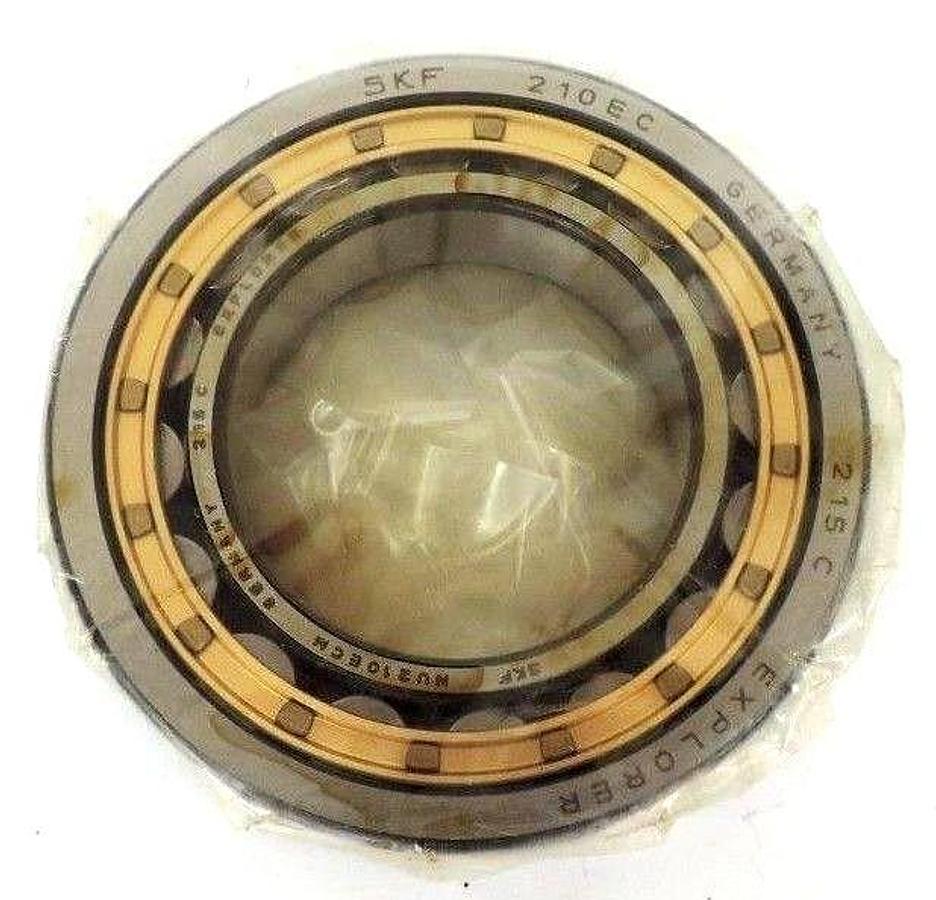 Used NIB SKF NU 210 ECM CYLINDRICAL ROLLER BEARING NU210ECM
