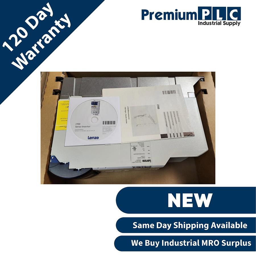 Used LENZE E70ACMSE0324SA1ETR i700 SERVO INVERTER SIGLE AXIS, 1 X 32A 565/675V NSMP