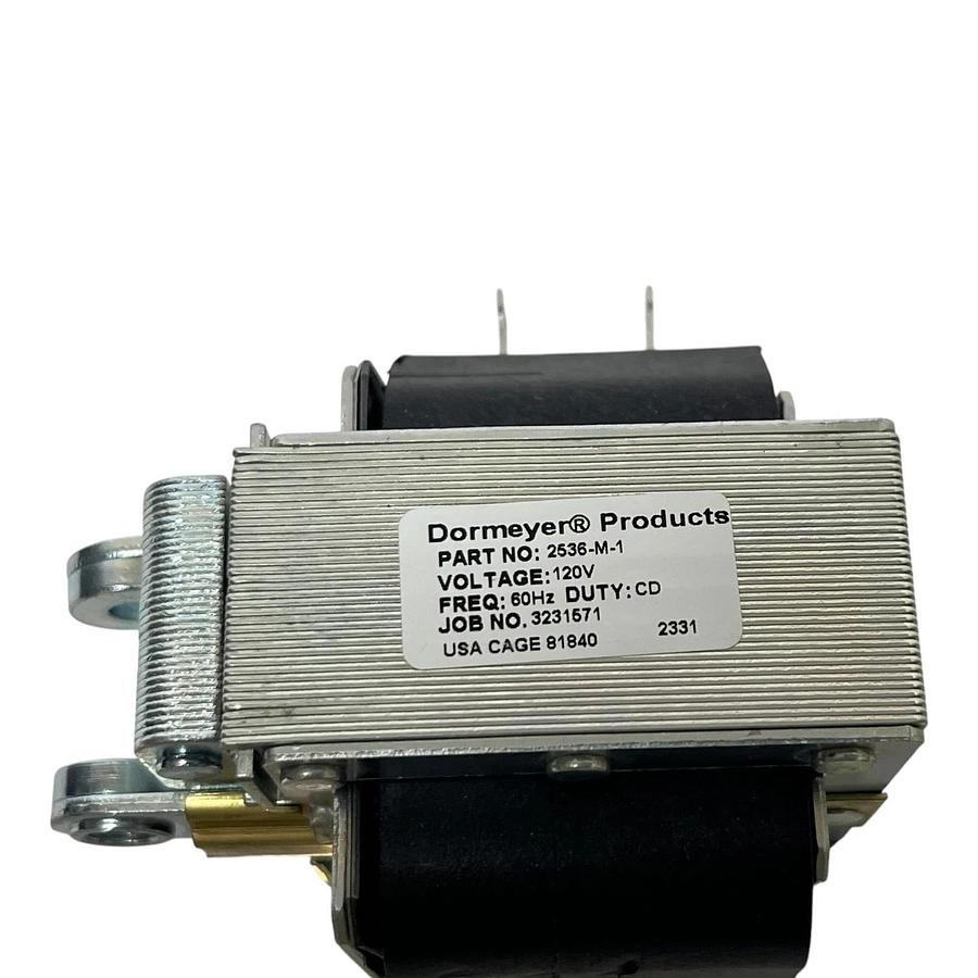 Dormeyer 2536-M-1 Laminated Linear Solenoid 120V 60Hz Continuous Duty Door Latch