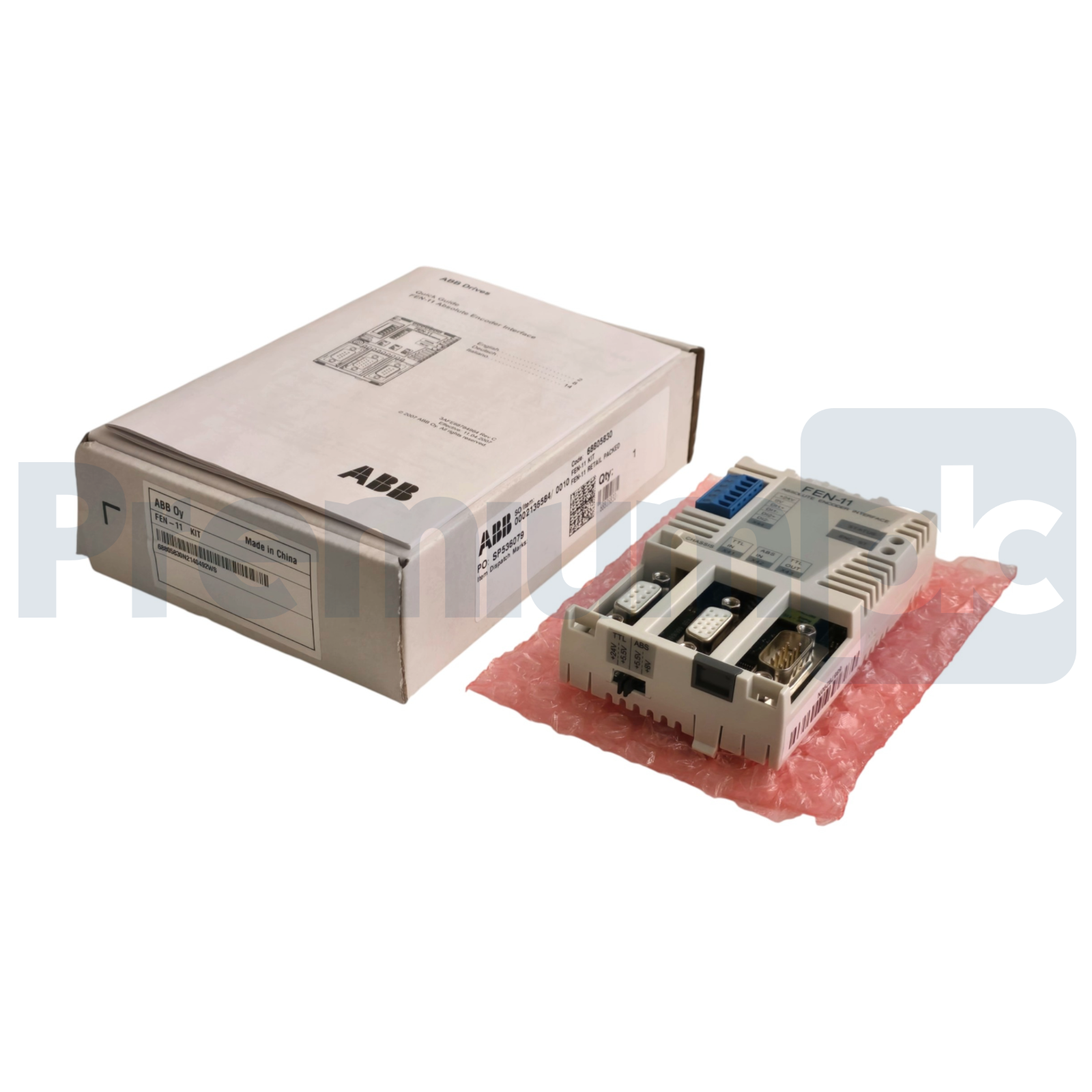 Used ABB FEN-11 KIT | 3ABD68805830 Absolute Encoder Interface for ACS880 ACSM1 NSMP