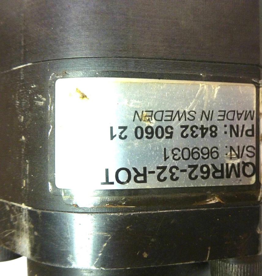 Used ATLAS COPCO QMR62-32-ROT NUT RUNNER W/ BSM 28120A-R2.5 & QRT 62 200-O