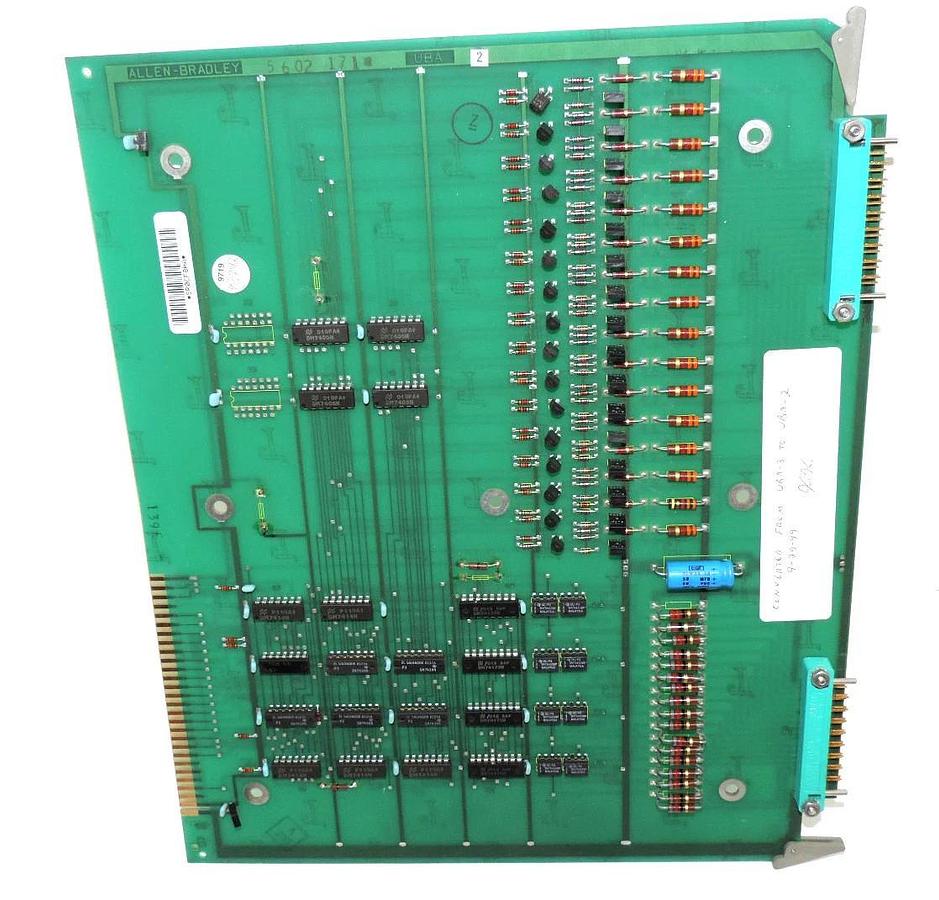 Used ALLEN BRADLEY 634275-90 PC BOARD UBA-2, 634275-REV-6