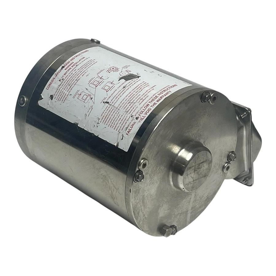 Sterling Electric SBY054MCA 1/2 HP Washdown Motor 3PH 230/460V 56C New Surplus