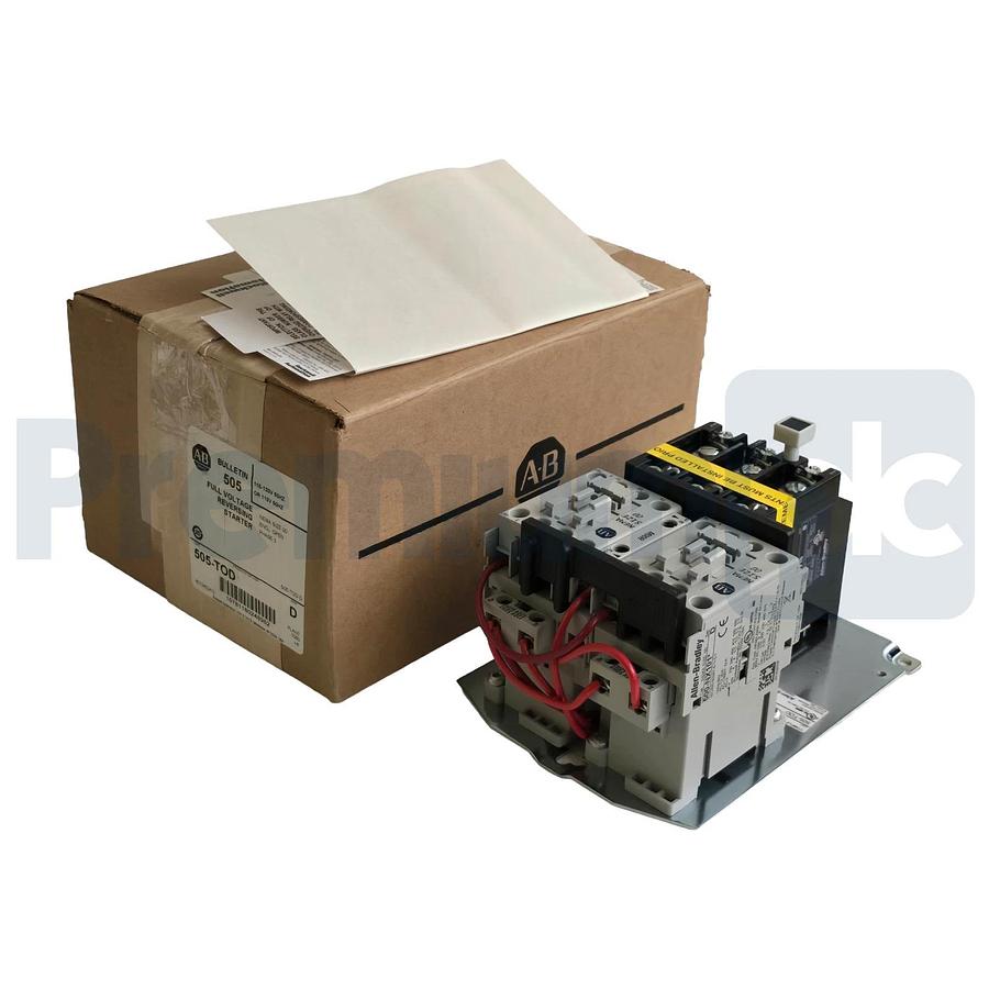 Allen-Bradley 505-TOD /D Full Voltage Reversing Starter NEMA Size 00 110-120V