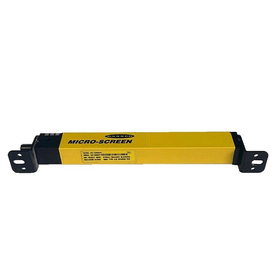 Used BANNER USR824Y MINI-SCREEN SAFETY LIGHT CURTAIN RECEIVER 55052