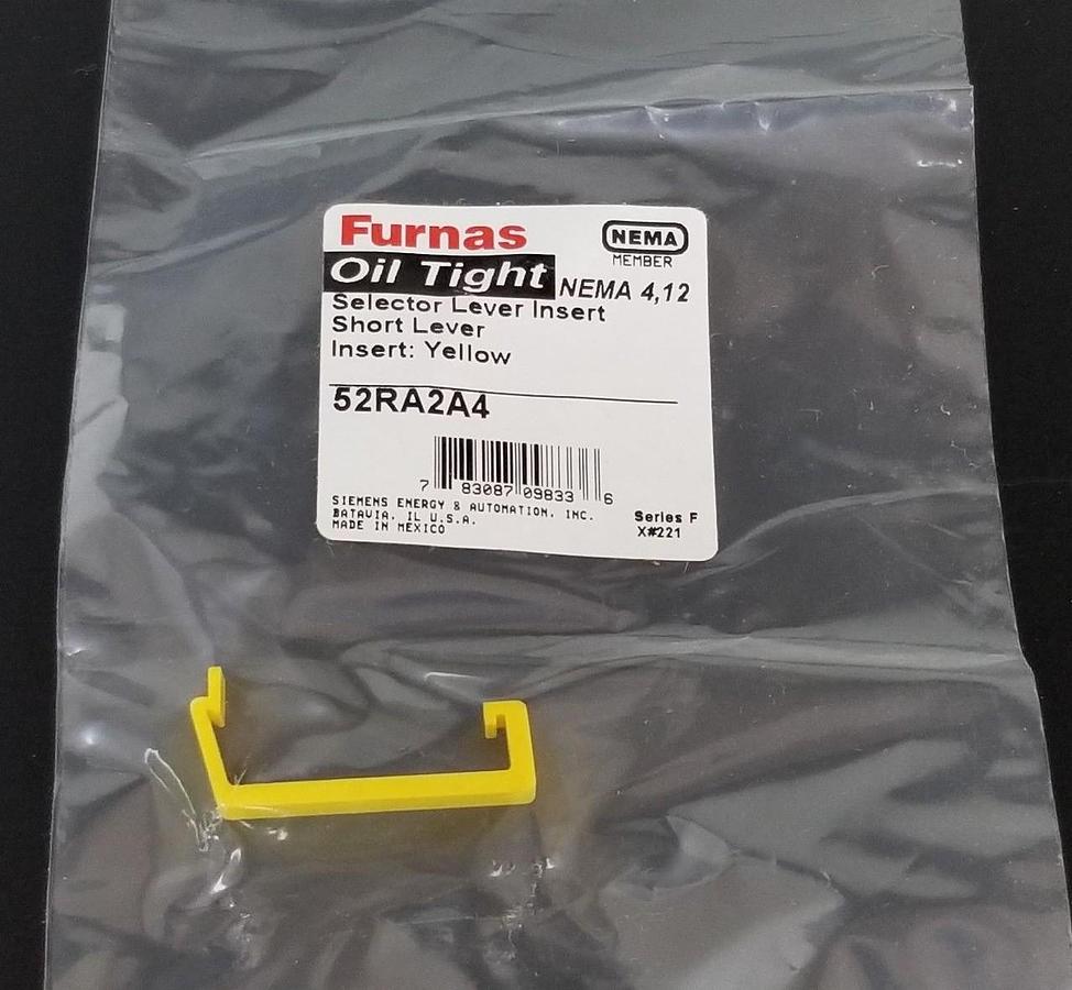 Used LOT OF 31 NEW FURNAS 52RA2A4 SELECTOR LEVER INSERTS