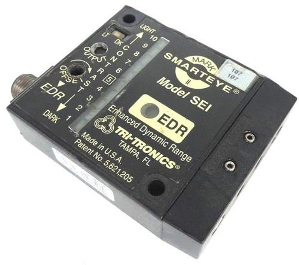 Used TRI-TRONICS MARK II SMARTEYE SEI PHOTOELECTRIC SENSOR 12-24VDC