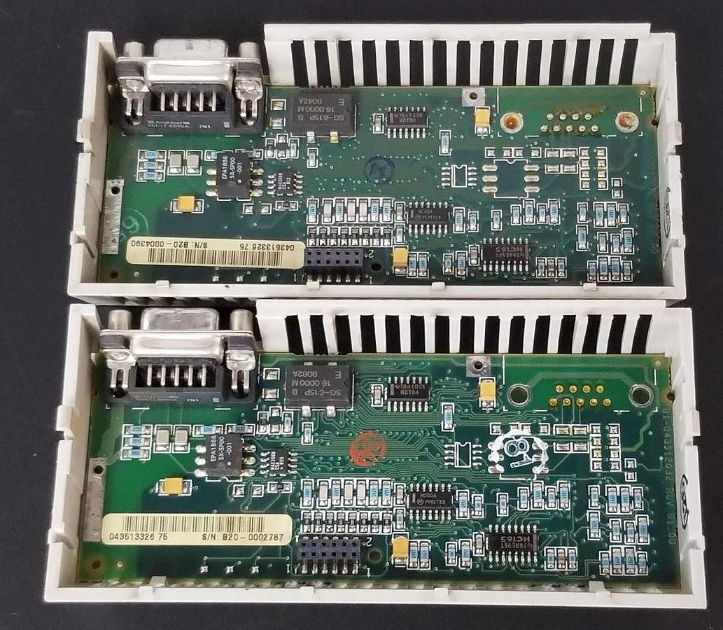 Used 2 SCHNEIDER MODICON 170NEF11021 COMM ADAP MB+ SGL PORT PV: 00, RL: 76, SV: 01.00