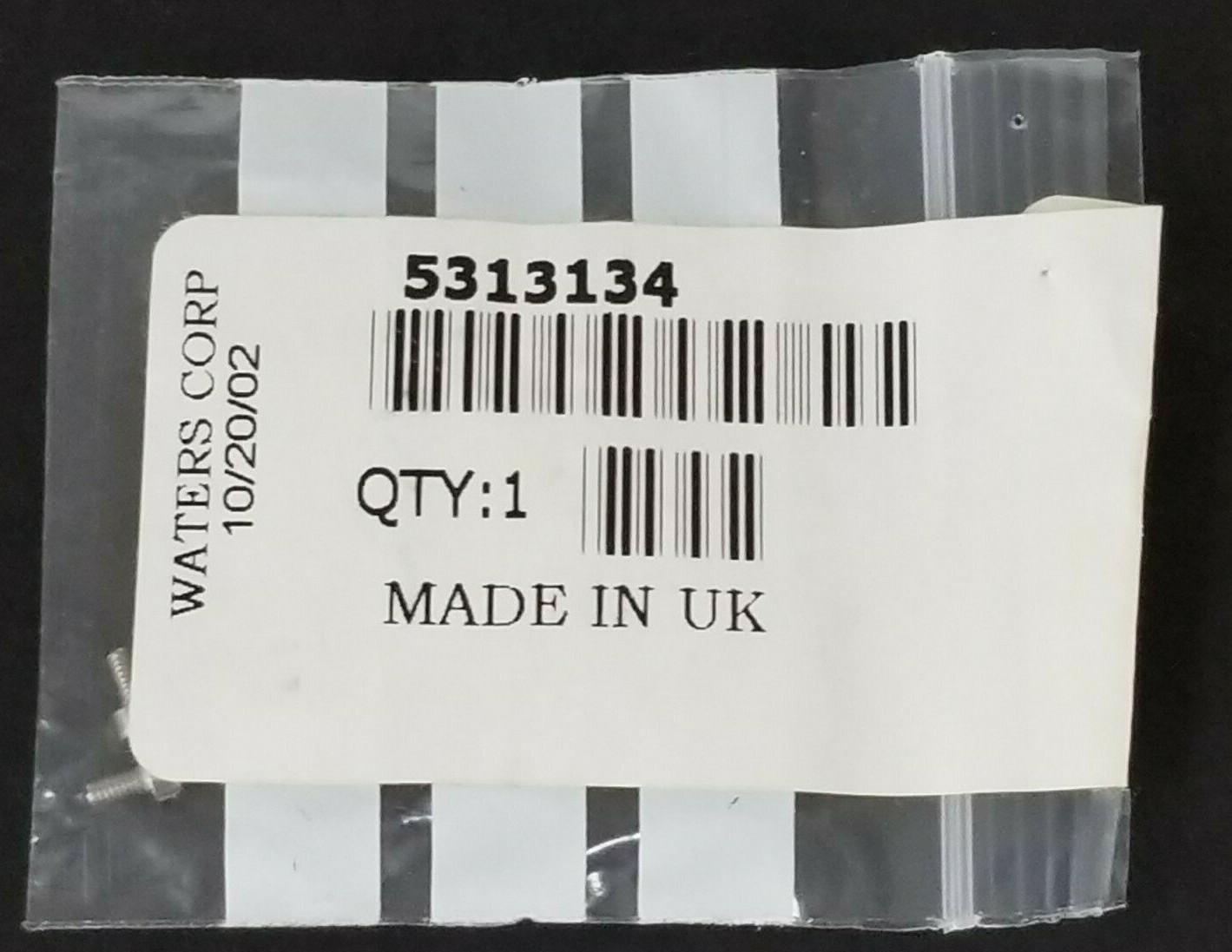LOT OF 10 NEW WATERS 5313134 SCREWS