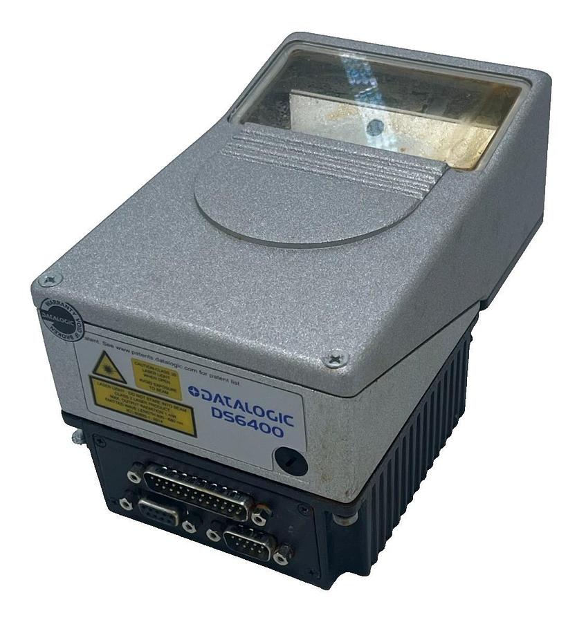 Used Datalogic DS6400-105-010 Barcode Scanner Fixed Industrial Laser *WATER DAMAGE*