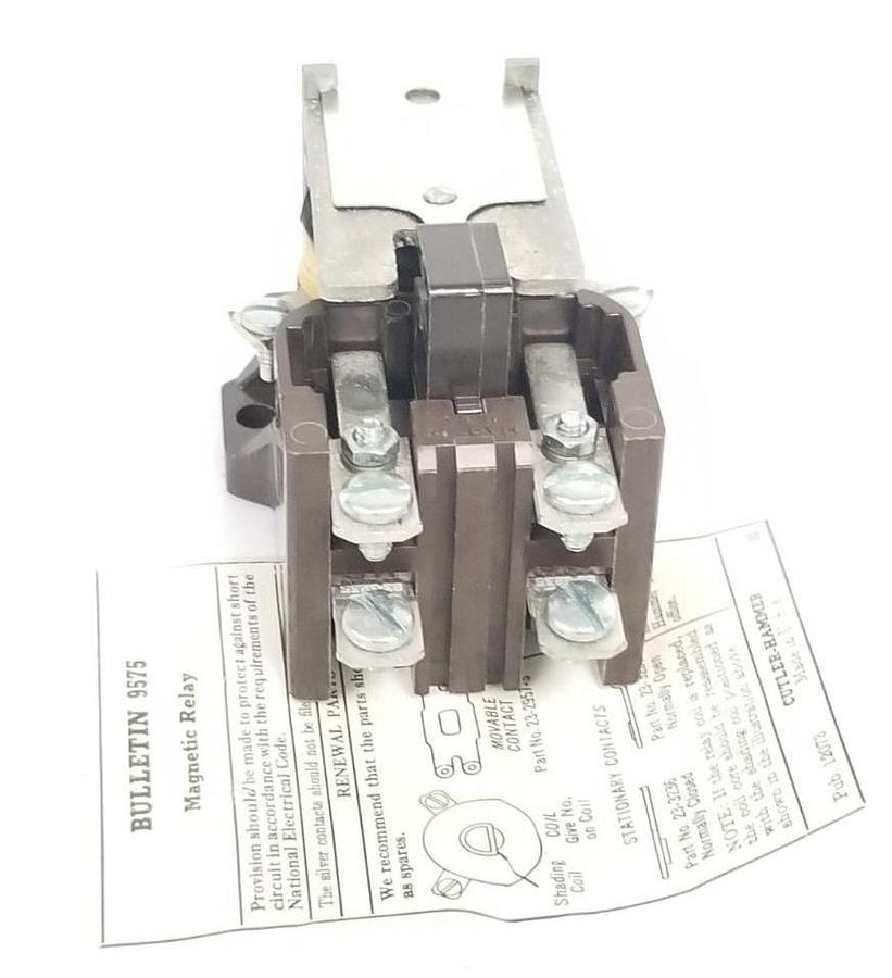 NIB CUTLER-HAMMER 9575H2532-97 TYPE "AA" RELAY COIL 120V, 9575H253297