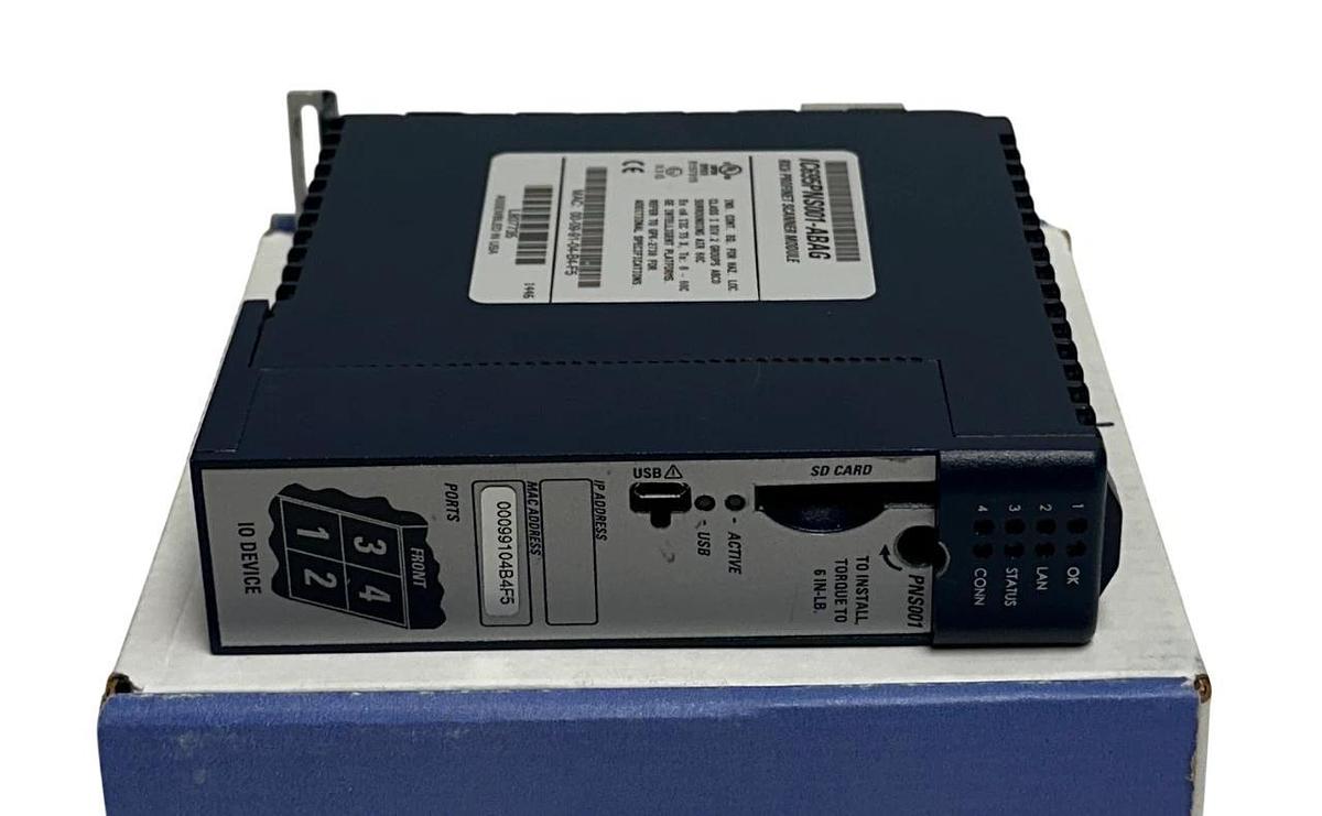 Used GE FANUC IC695PNS001 RX3i PROFINET SCANNER MODULE IC695PNS001-ABAG PNS001 USNP