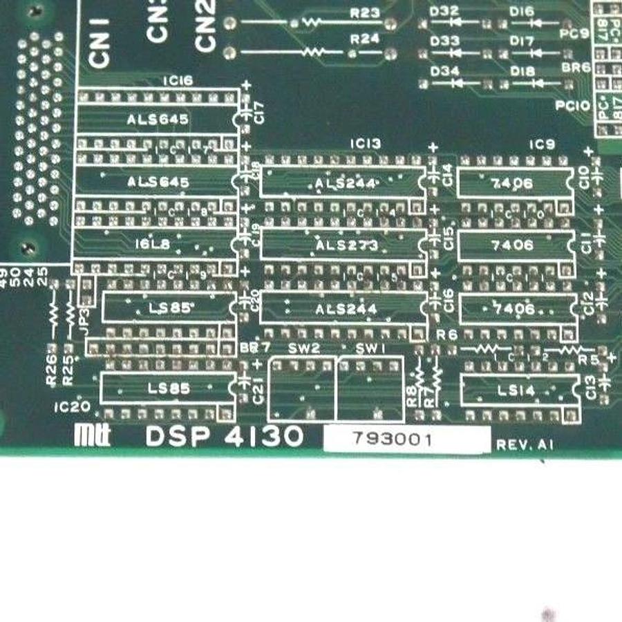 Used MTT INC. DI01616 BOARD DSP4130 793001 REV. A1