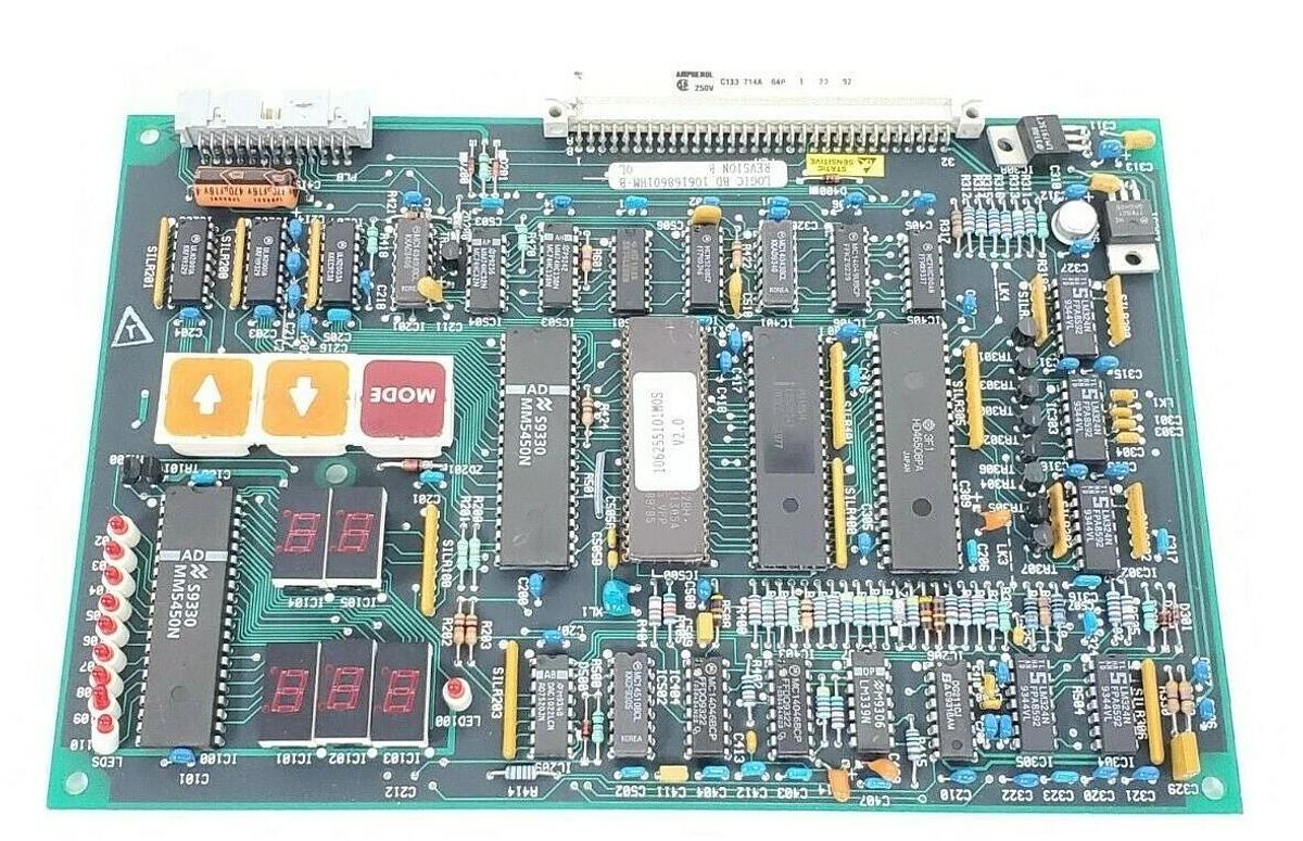 Used BOSTON / FINCOR 106168601HM-B REV. B OL LOGIC BOARD 1061687 106168601HM