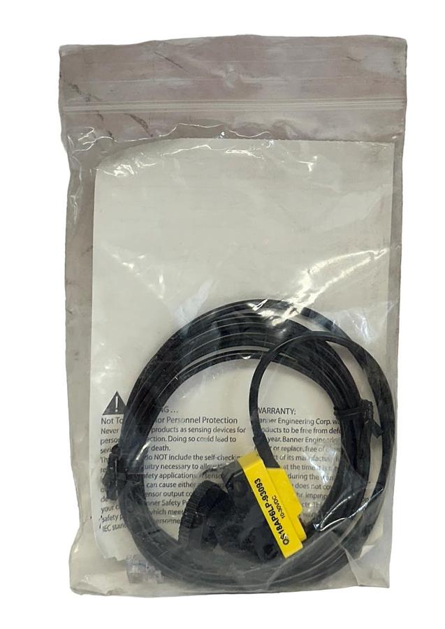 Used BANNER QS18AP6LP-93093 / 93093 WORLD-BEAM PHOTOELECTRIC SENSOR 10-30VDC NSMP