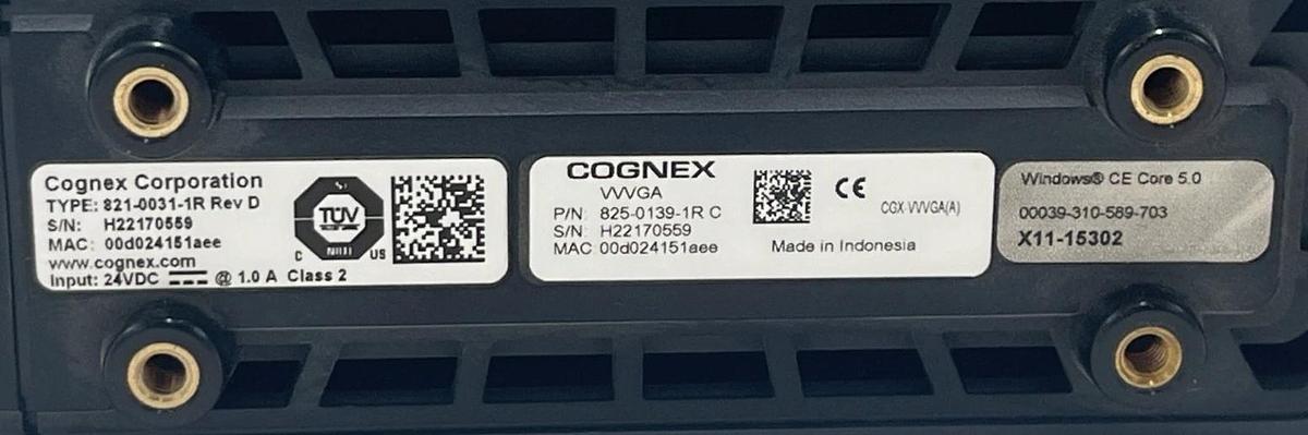 Used Cognex 825-0139-1R C-Mount Module Adapter Kit for In-Sight IS5600 IS7000 IS7010