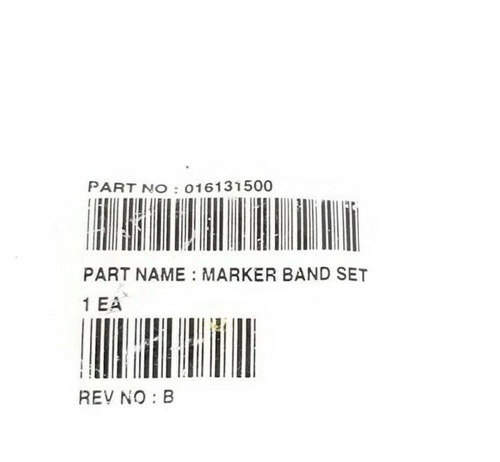 Used NEW TEKTRONIX 016131500 MARKER BAND SET REV NO: B
