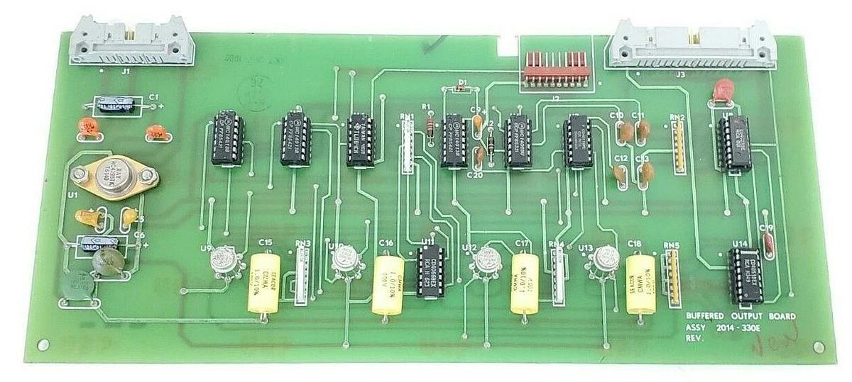 Used GENERIC ASSY. 2014-330E BUFFERED OUTPUT BOARD 1123-104E