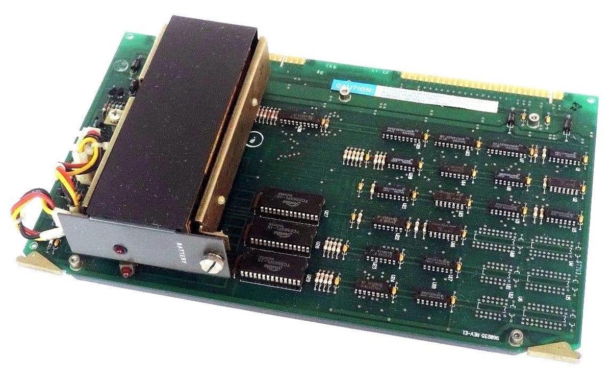 Used ALLEN BRADLEY 1772-ME8 RAM MEMORY MODULE 8K 966498-01 W/ 960235 REV E1 PC BOARD