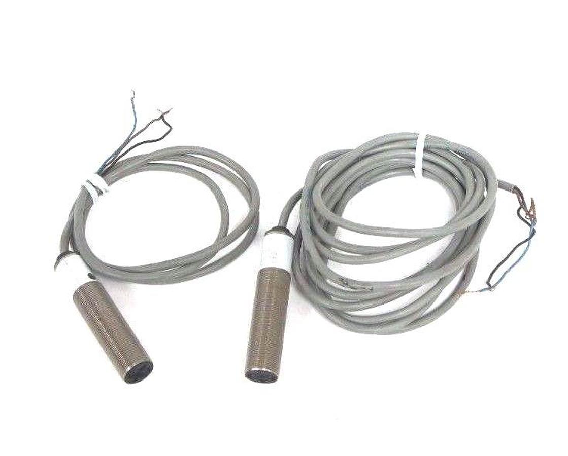 Used LOT OF 2 BALLUFF BOS 18M-WO-7RB-BO-L PHOTOELECTRIC SENSORS 20-250VAC, 45-65HZ