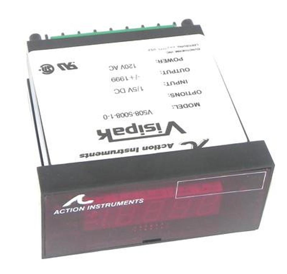 Used NEW ACTION INSTRUMENTS V508-5008-1-0 VISIPAK INDICATOR V508500810