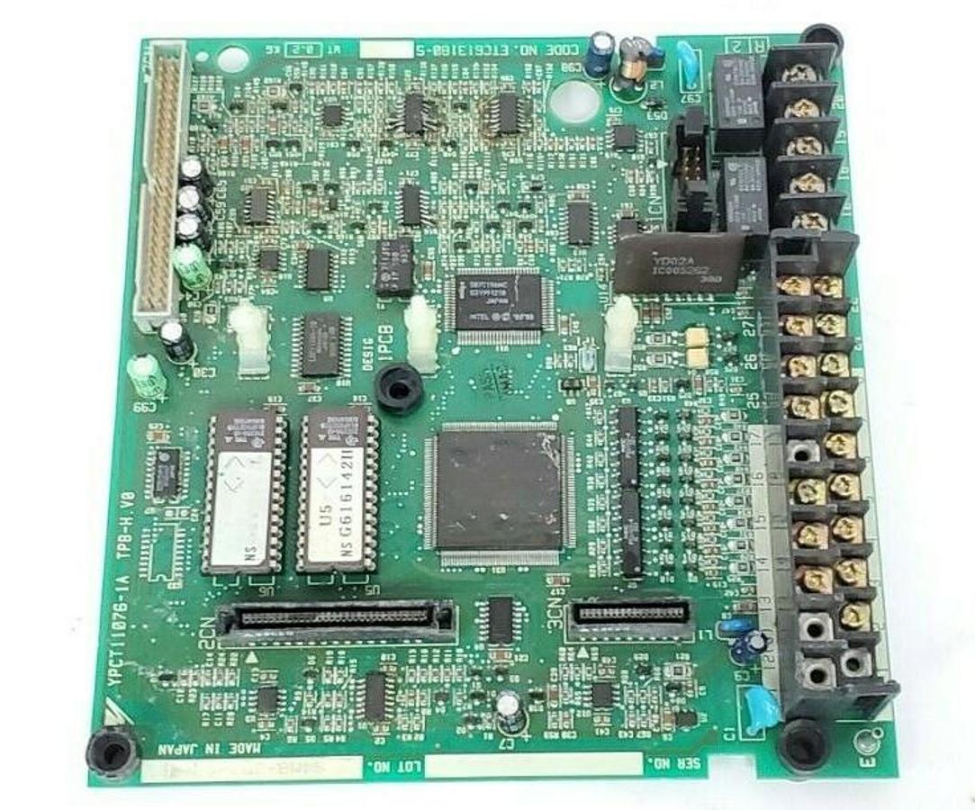 Used YASKAWA / MAGNETEK YPCT11076-1A DRIVE BOARD ETC613180-S 1PCB G4M8-393-23 (PARTS)