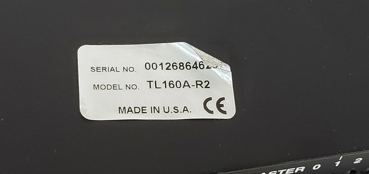 Used BLACK BOX TL160A-R2 BUFFERED DATA BROADCAST UNIT TL160AR2 (MISSING PARTS)