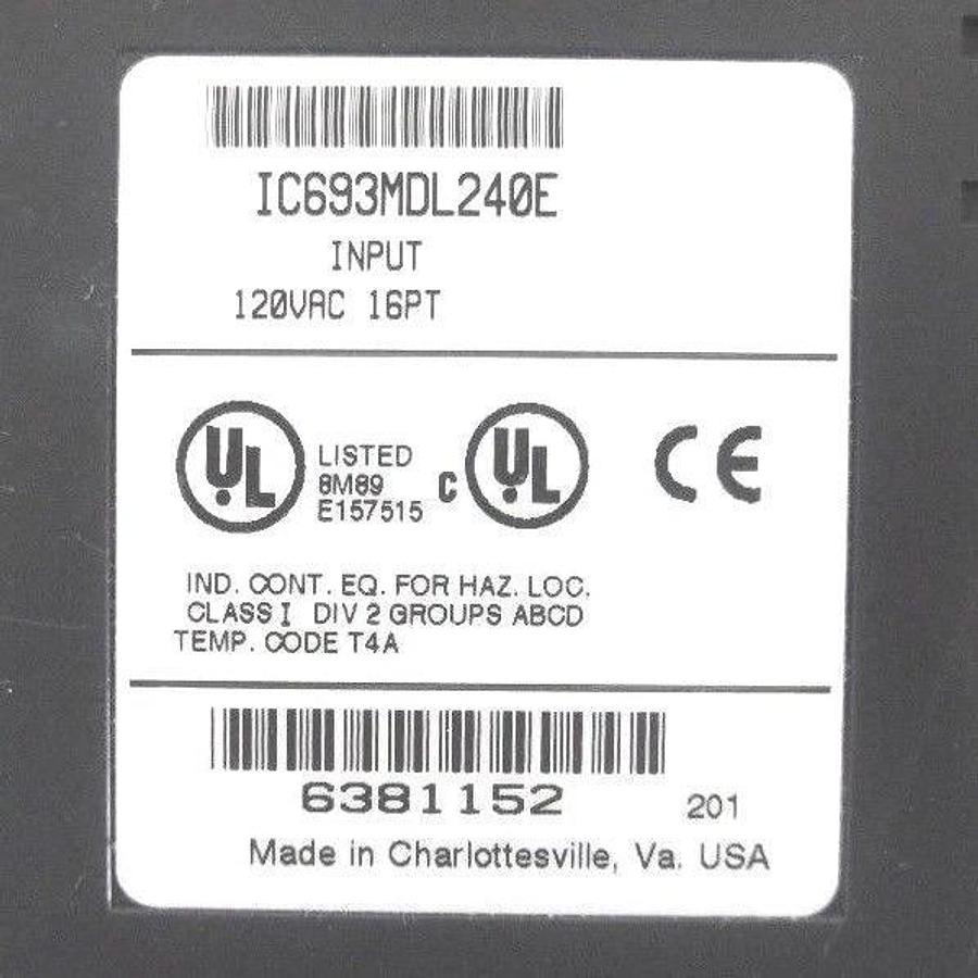 Used GE FANUC IC693CHS391L 10 SLOT RACK W/ IC693PWR321Y IC693MDL753F IC693MDL752E ECT