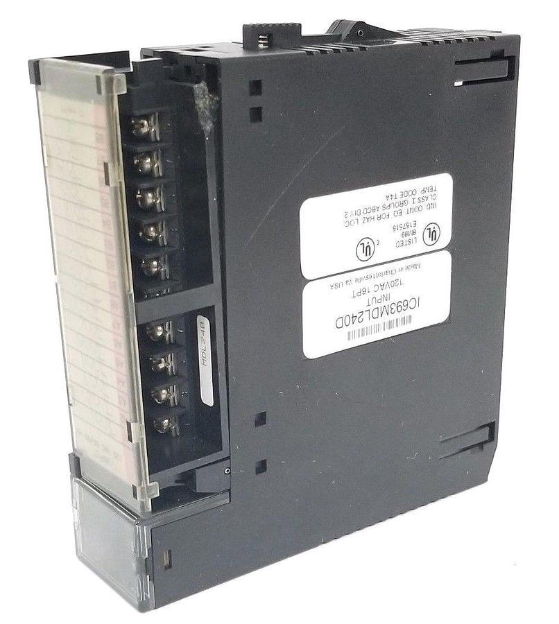 Used GE FANUC IC693MDL240D INPUT MODULE 120VAC 16PT