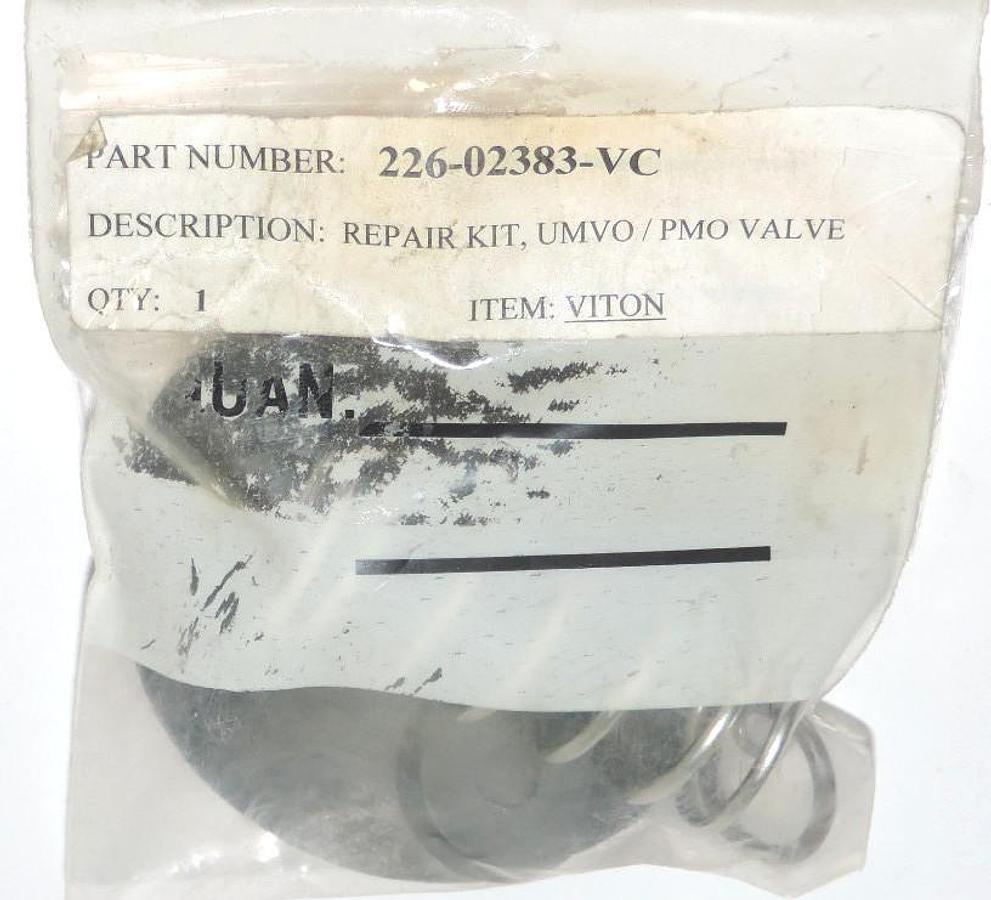 NEW VITON 226-02383-VC 3" UMVO/PMO VALVE REPAIR KIT 22602383VC