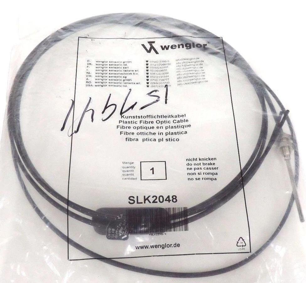 Used NEW WENGLOR SLK2048 FIBER OPTIC CABLE