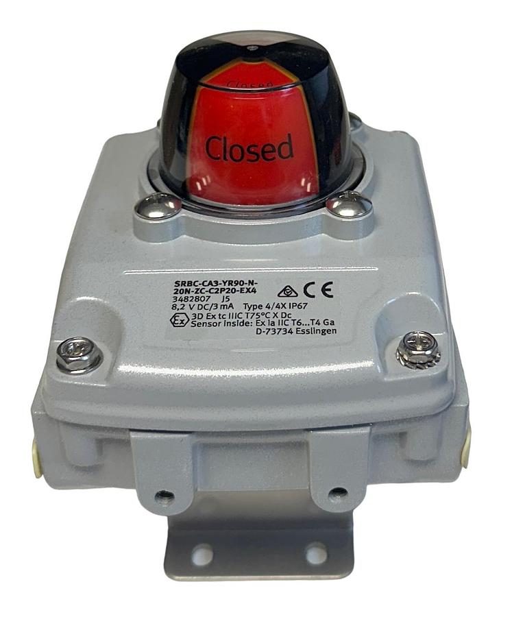 Used NEW FESTO SRBC-CA3-YR90-N-20N-ZC-C2P20-EX4 / 3482807 SENSOR BOX 8.2VDC 3mA NSMP