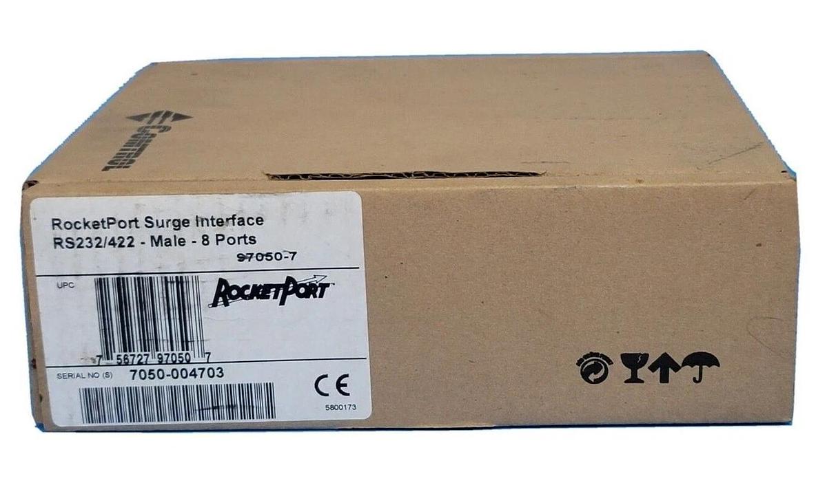 NIB COMTROL 97050-7 ROCKETPORT SURGE INTERFACE RS232/422 - MALE - 8 PORTS