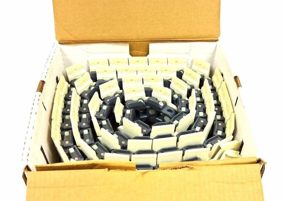 Used NIB INTRALOX A2F1-14XXX1-LS-00 SER. 5000 10' LONG 4.5" SLOPED FRICTION BELT