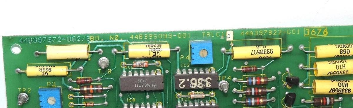 Used FANUC 44A397822-G01 BOARD TRLC1, 44B397372-002/3 BD. NO. 44B395099-001